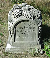 headstone